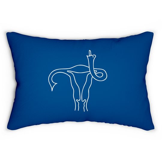Discover Uterus Middle Finger, Men Shouldn't Be Making Laws About Women's Bodies Lumbar Pillows