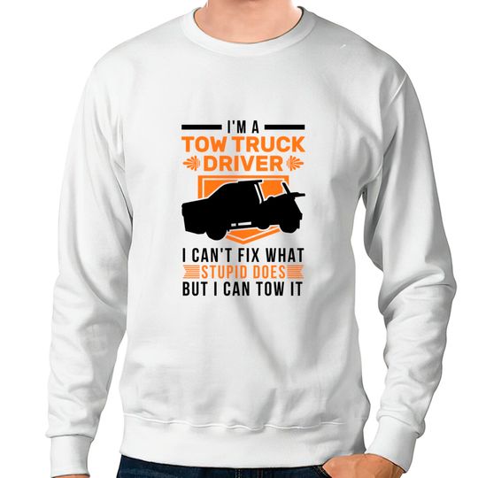 Discover Tow Truck Towing Service - Tow Truck - Sweatshirts