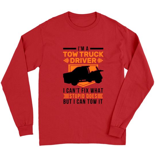 Discover Tow Truck Towing Service - Tow Truck - Long Sleeves