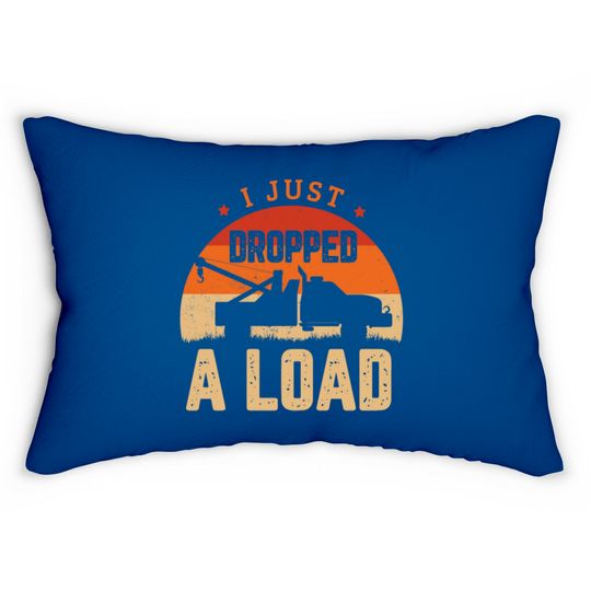 Discover Tow Truck Tow trucker Truck Driver Lumbar Pillows