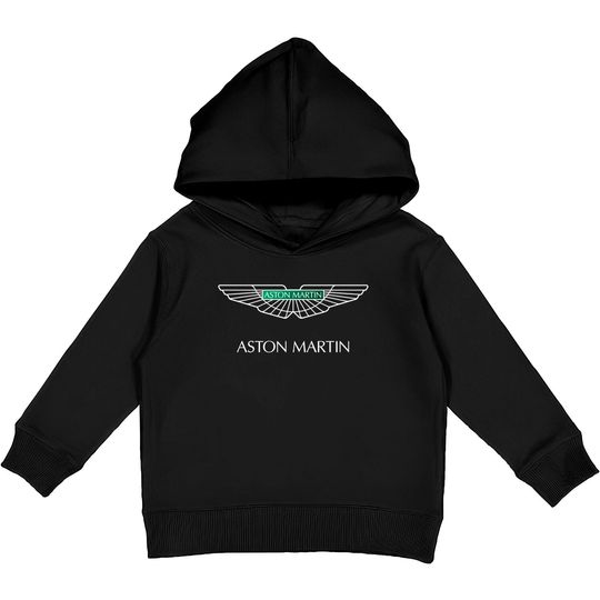 Discover Aston Martin Logo Kids Pullover Hoodies
