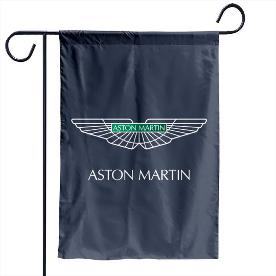 Discover Aston Martin Logo Garden Flags