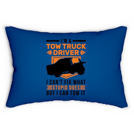 Discover Tow Truck Towing Service - Tow Truck - Lumbar Pillows