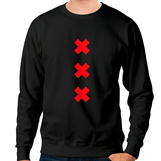 Discover Amsterdam XXX logo Sweatshirts