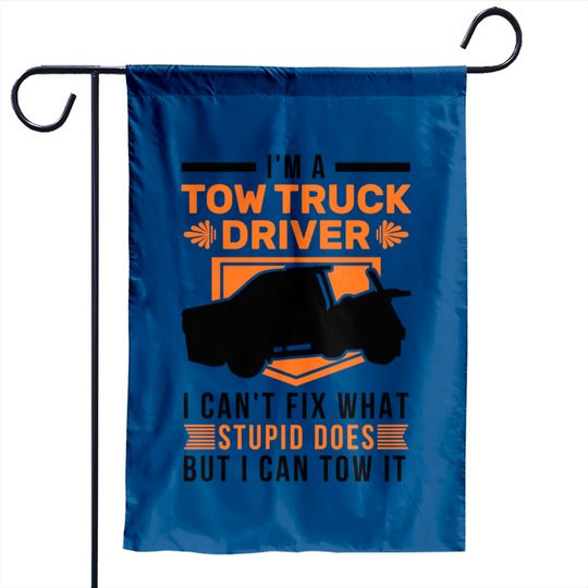 Discover Tow Truck Towing Service - Tow Truck - Garden Flags