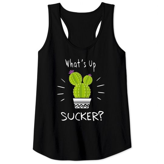 Discover What’s Up Sucker XX13417CP Tank Tops