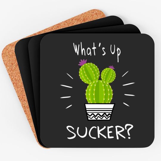 Discover What’s Up Sucker XX13417CP Coasters