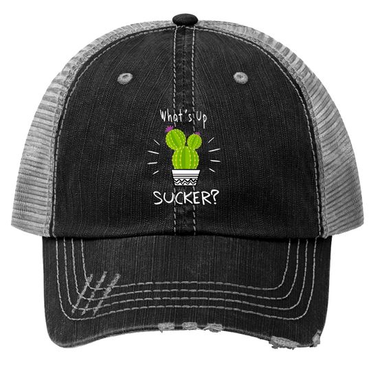 Discover What’s Up Sucker XX13417CP Trucker Hats