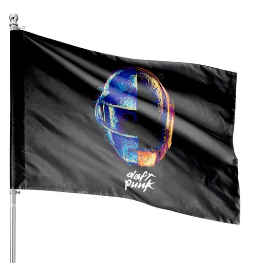 Discover Daft Punk Scribble - Daft Punk Scribble - House Flags