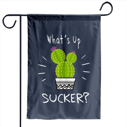 Discover What’s Up Sucker XX13417CP Garden Flags