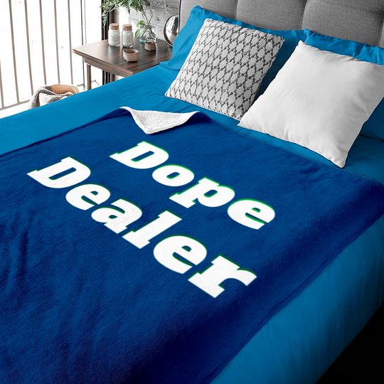 Discover Dope Dealer Baby Blankets