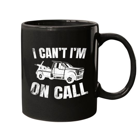 Discover Tow Truck Driver Wrecker Recovery Vehicle Mugs