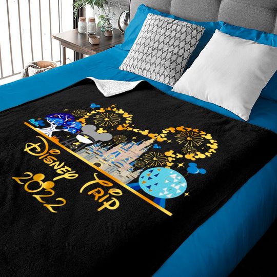 Discover Personalized Disney Family Baby Blankets, Disney Mickey Minnie Baby Blankets, Disneyworld Baby Blankets 2022