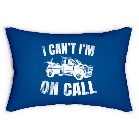Discover Tow Truck Driver Wrecker Recovery Vehicle Lumbar Pillows