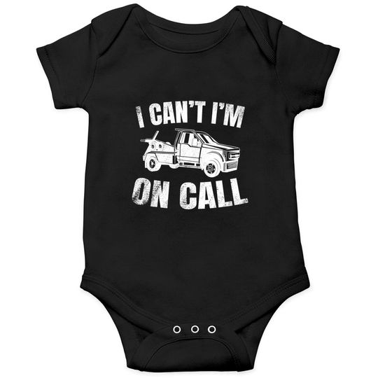 Discover Tow Truck Driver Wrecker Recovery Vehicle Onesies