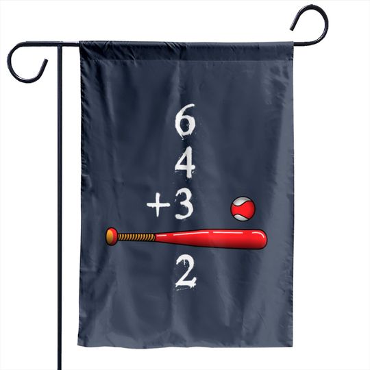 Discover 6 4 3 2 Double Play Baseball Garden Flag Garden Flags