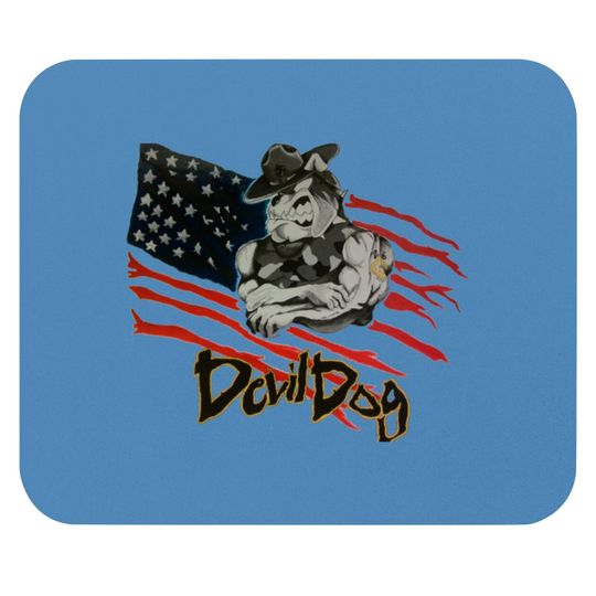 Discover Devil Dog Mouse Pads