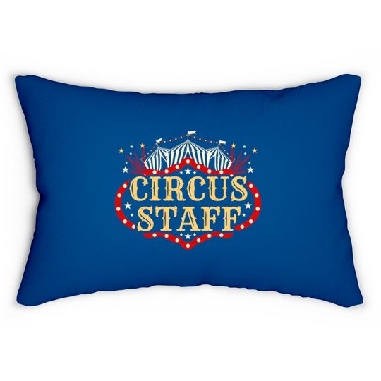 Discover Vintage Circus Themed Birthday Party Circus Staff Lumbar Pillows