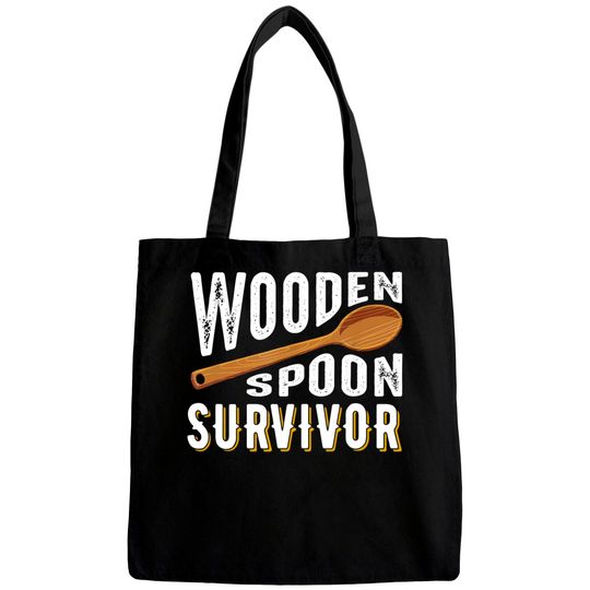 Discover Survivor Bags Wooden Spoon Survivor Champion Funny Gift