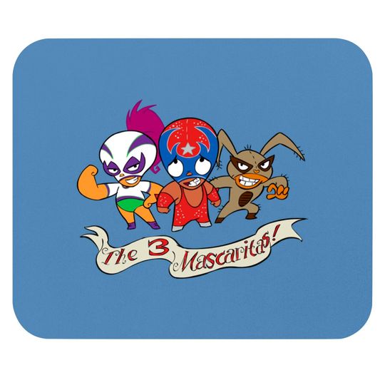 Discover Mucha Lucha! Lucha Libre Mouse Pad - Lucha - Mouse Pads