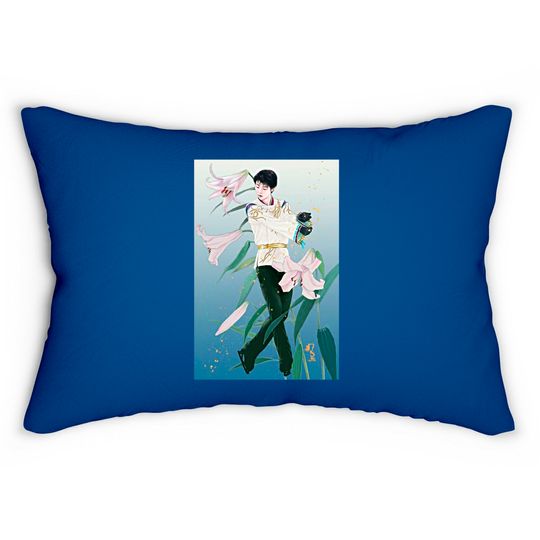 Discover Yuzuru Hanyu - Figure Skating - Japanese  Classic Lumbar Pillows