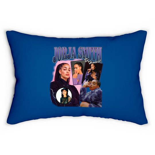 Discover Vintage Jorja Smith Lumbar Pillows, Singer Lumbar Pillows