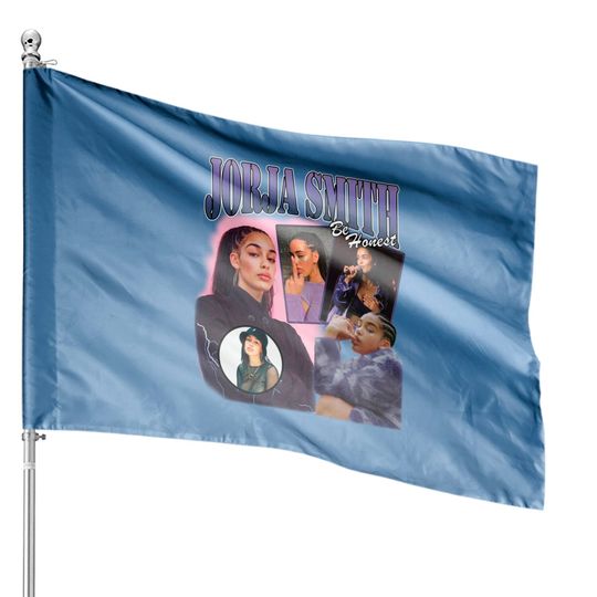 Discover Vintage Jorja Smith House Flags, Singer House Flags