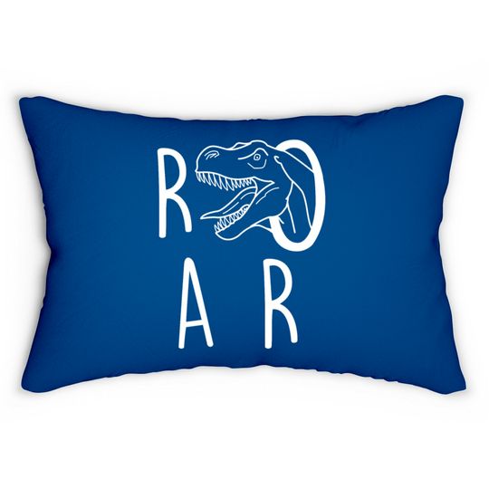 Discover ROAR Dinosaur Lumbar Pillows