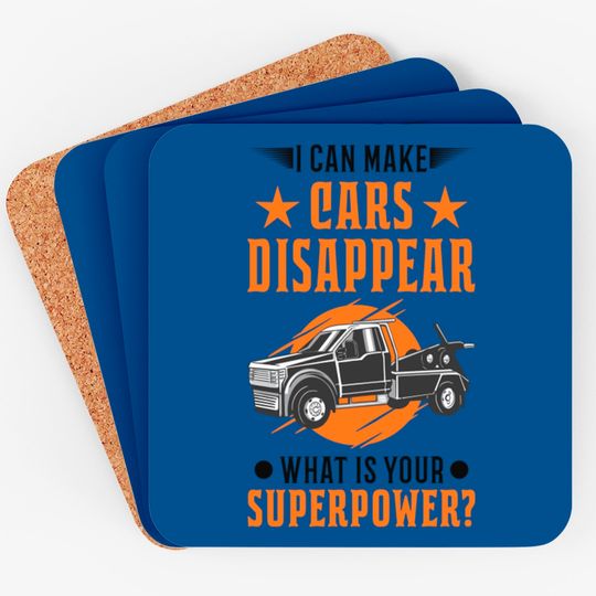 Discover Tow Truck Superpower Towing Service - Tow Truck - Coasters