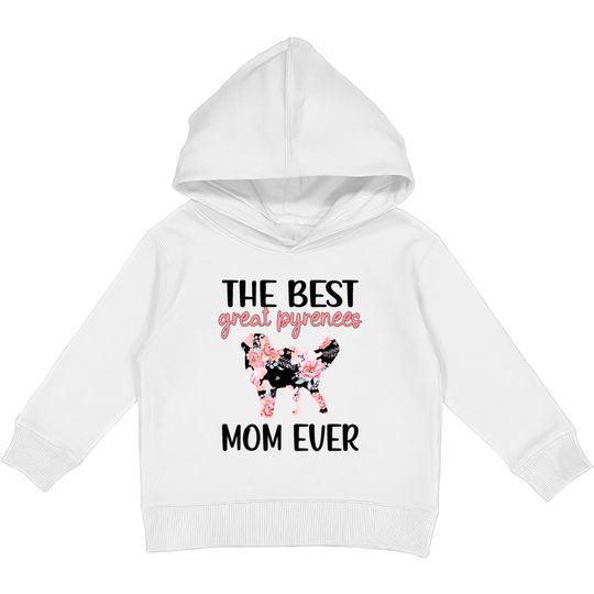 Discover Great Pyrenees Mom Dog Lover Great Pyrenees Mama Kids Pullover Hoodies