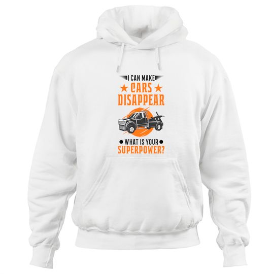 Discover Tow Truck Superpower Towing Service - Tow Truck - Hoodies