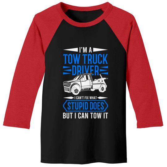 Discover Tow Trucker Tow Truck Driver Gift - Tow Truck - Baseball Tees