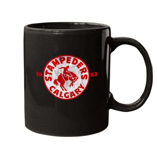 Discover Defunct - Calgary Stampeders Hockey - Canada - Mugs