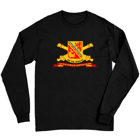 Discover Army 37th Field Artillery w Br Ribbon Long Sleeves