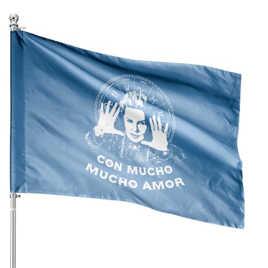 Discover Con mucho mucho amor House Flags