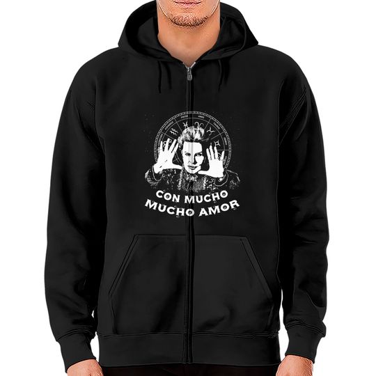Discover Con mucho mucho amor Zip Hoodies