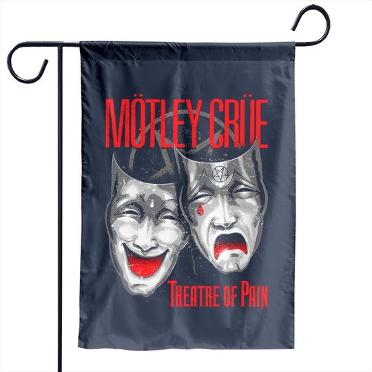 Discover Motley Crue Theatre of Pain Rock Metal Garden Flag Garden Flags
