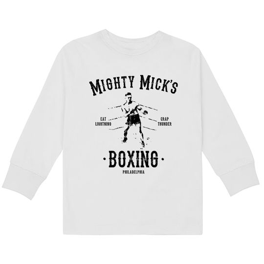 Discover Mighty Mick's Boxing - Rocky -  Kids Long Sleeve T-Shirts