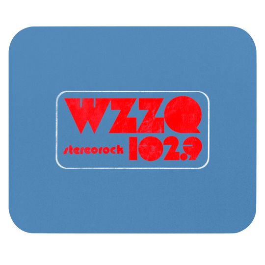 Discover WZZQ Stereorock Jackson, Mississippi / Defunct 80s Radio Station Logo - Radio Station - Mouse Pads