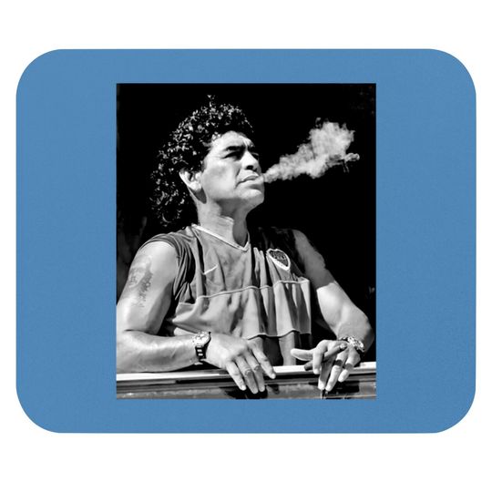 Discover SMOKING MY LIFE - Diego Maradona - Mouse Pads