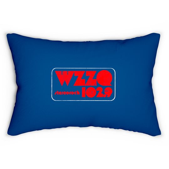 Discover WZZQ Stereorock Jackson, Mississippi / Defunct 80s Radio Station Logo - Radio Station - Lumbar Pillows