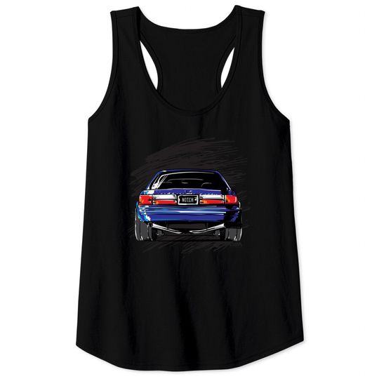 Discover Notch Fox Body Ford Mustang - Mustang - Tank Tops