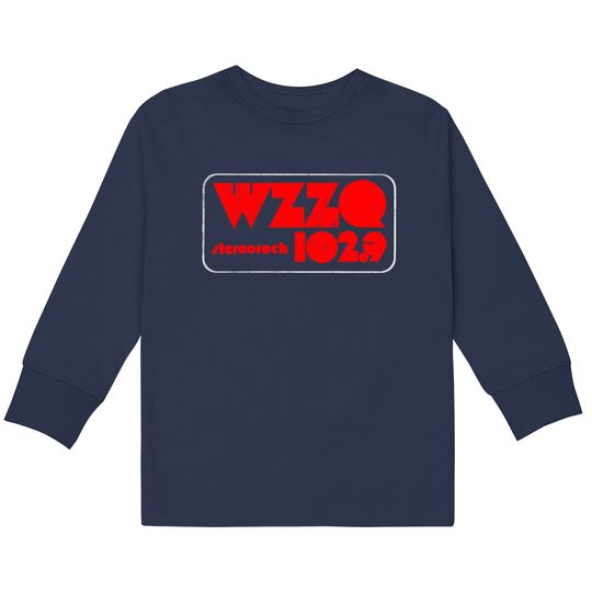 Discover WZZQ Stereorock Jackson, Mississippi / Defunct 80s Radio Station Logo - Radio Station -  Kids Long Sleeve T-Shirts