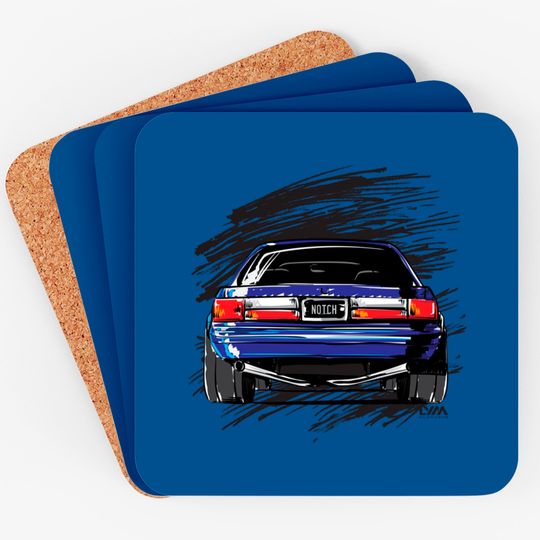Discover Notch Fox Body Ford Mustang - Mustang - Coasters