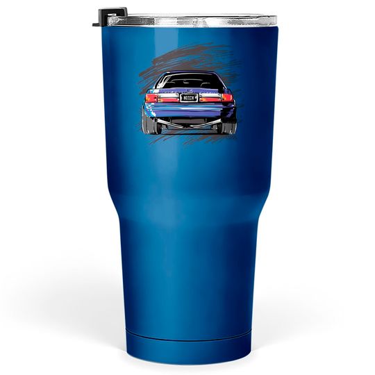 Discover Notch Fox Body Ford Mustang - Mustang - Tumblers 30 oz