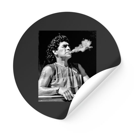 Discover SMOKING MY LIFE - Diego Maradona - Stickers