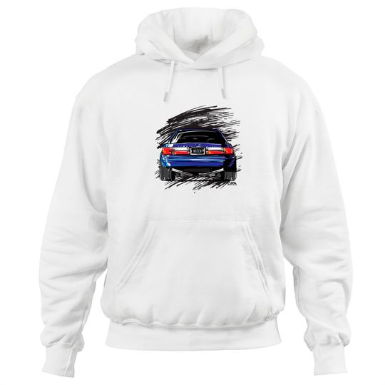 Discover Notch Fox Body Ford Mustang - Mustang - Hoodies