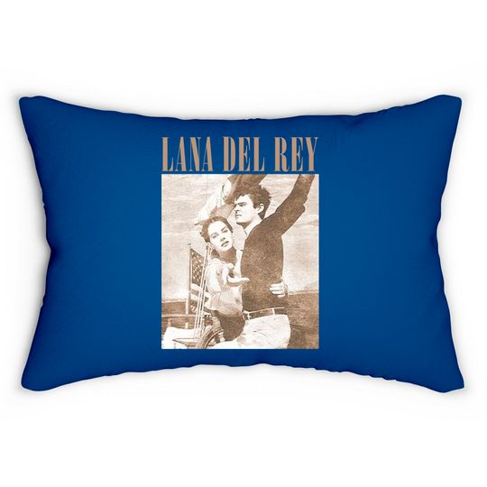 Discover Lana Del Rey Albums Lumbar Pillows