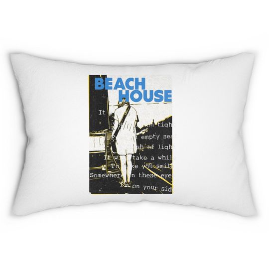 Discover space song // fanart - Beach House - Lumbar Pillows