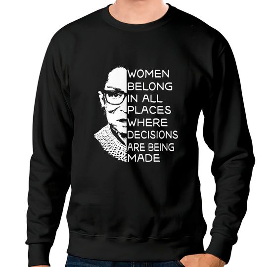 Discover Vintage Notorious RBG - Ruth Bader Ginsburg Sweatshirts